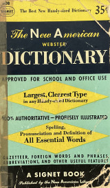 The new American Webster dictionary approved for school and office use