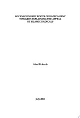 Socio-economic Roots of Radicalism?