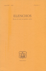 Elenchos – 1993, 2 [Rivista di studi sul pensiero antico]