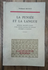 La pensee et la langue