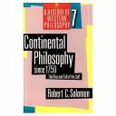 Continental Philosophy Since 1750