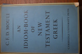 An Idiom Book of New Testament Greek