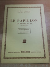 Le Papillon para chitarra