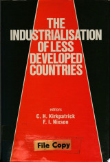 The Industrialisation of Less Developed Countries