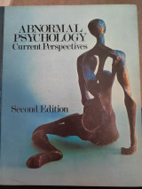 Abnormal Psychology Current Perspectives