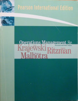 Operations Management : Processes and Value Chains