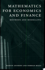 Mathematics for Economics and Finance