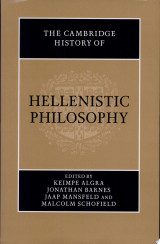 The Cambridge History of Hellenistic Philosophy