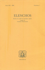Elenchos – 2000, 1 [Rivista di studi sul pensiero antico]
