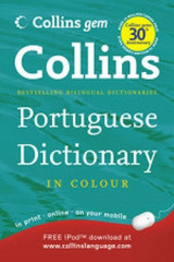 Collins Gem Portuguese Dictionary in Color