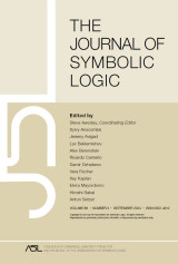 The Journal of Symbolic Logic, Volume 89, Number 3, September 2024
