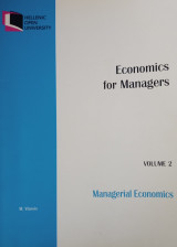 Economics for Managers Volume 2 Managerial Economics