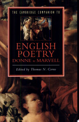 The Cambridge Companion to English Poetry, Donne to Marvell