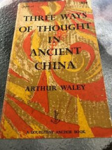 Three Ways of Thought in Ancient China