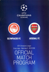 Ολυμπιακός - Άρσεναλ / Match Program - Champions League 2009-2010