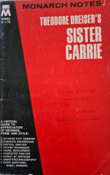 Theodore Dreiser's Sister Carrie