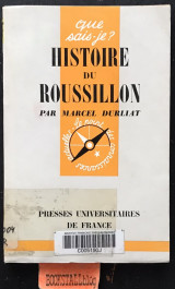 Histoire du Roussillon - Que sais-je ? 1e edition