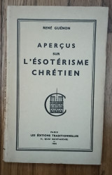 Aperçus sur ľesoterisme chretien