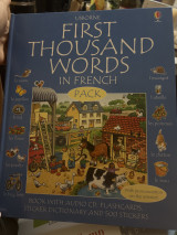 First thousand words in French