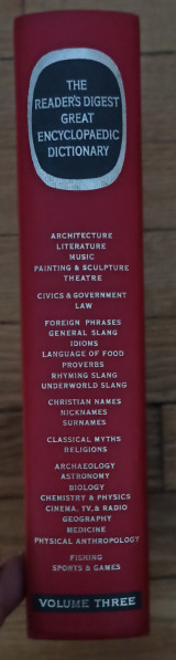 The reader's digest great encyclopaedic dictionary. Volume 3