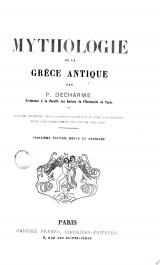 Mythologie de la Grèce antique