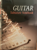 Guitar Tablature Notebook