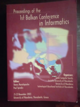 Proceedings of the 1st Balkan conference in informatics