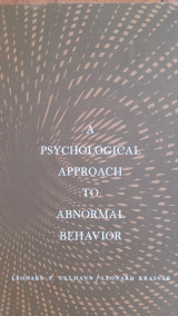 A Psychological Approach to Abnormal Behaviour