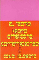 El teatro hispanoamericano contemporáneo