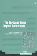 The European Union Beyond Amsterdam
