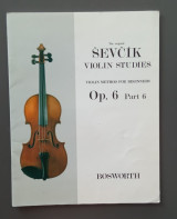 Sevcik Violin Studies op. 6 part 6