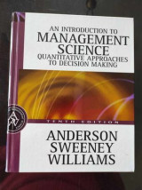 An Introduction to Management Science